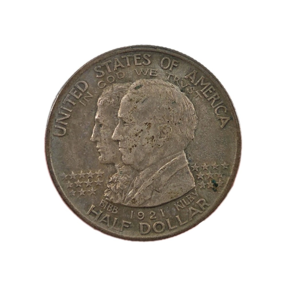 1921 Alabama Commem Half .50. Extra Fine.