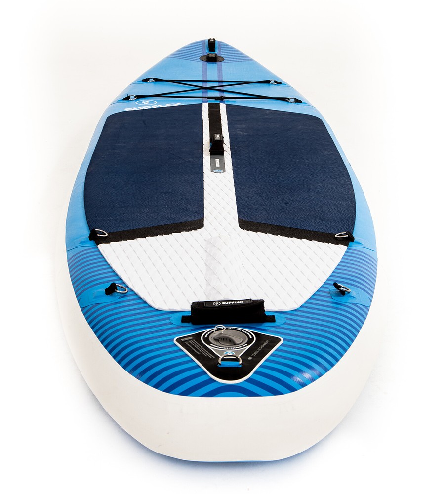 Inflatable Paddle Board crossover 10'2 with pump backpack paddle and leash