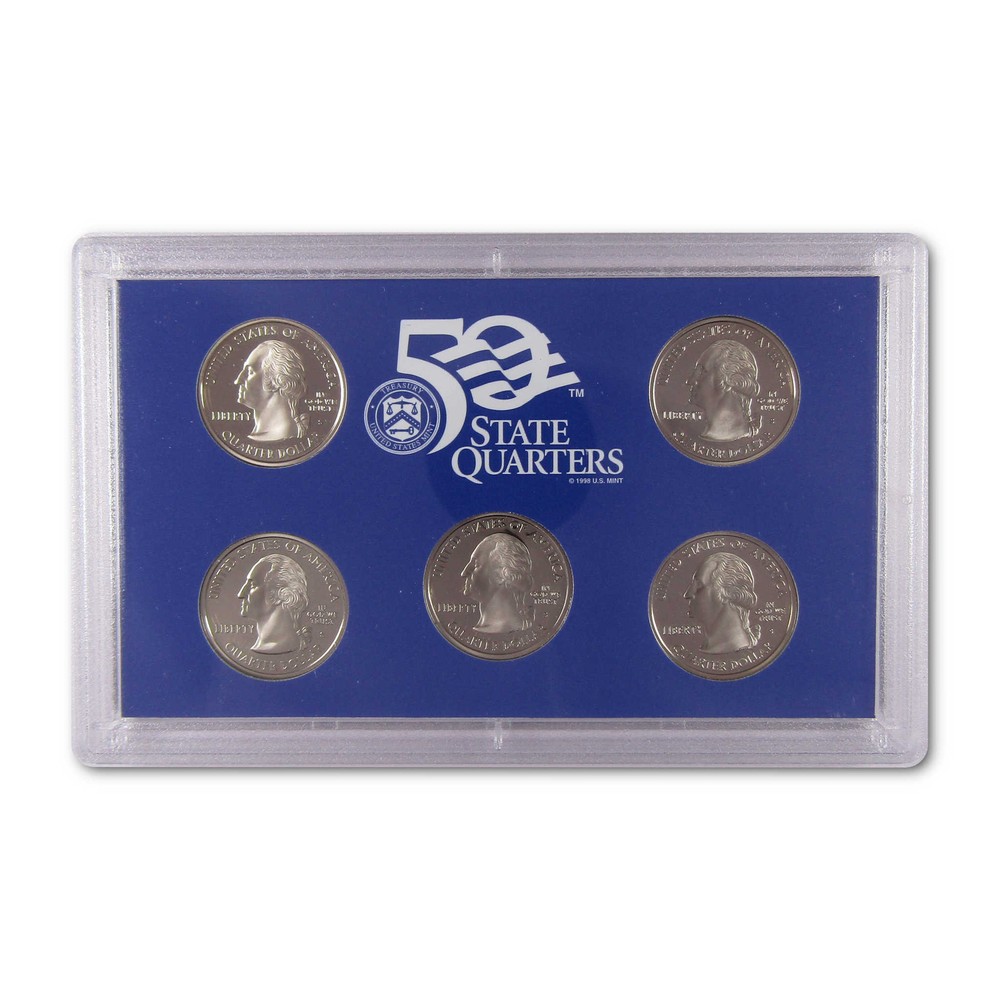 2006 State Quarter Clad Proof Set U.S. Mint Packaging OGP COA