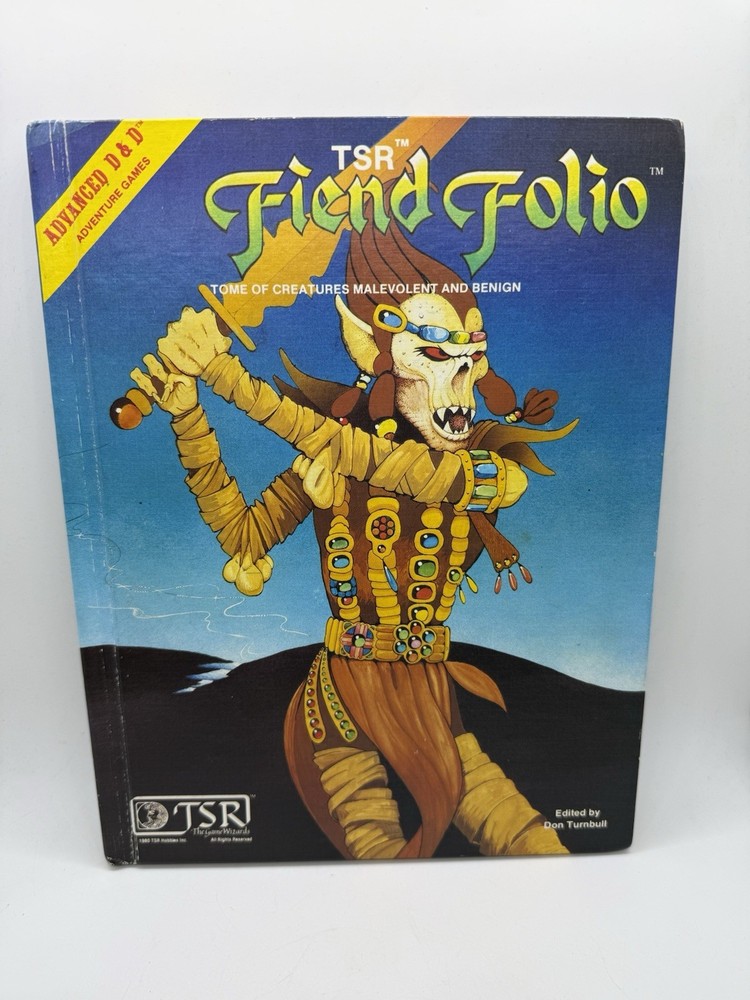 Fiend Folio - AD&D Advanced Dungeons & Dragons - TSR 2012