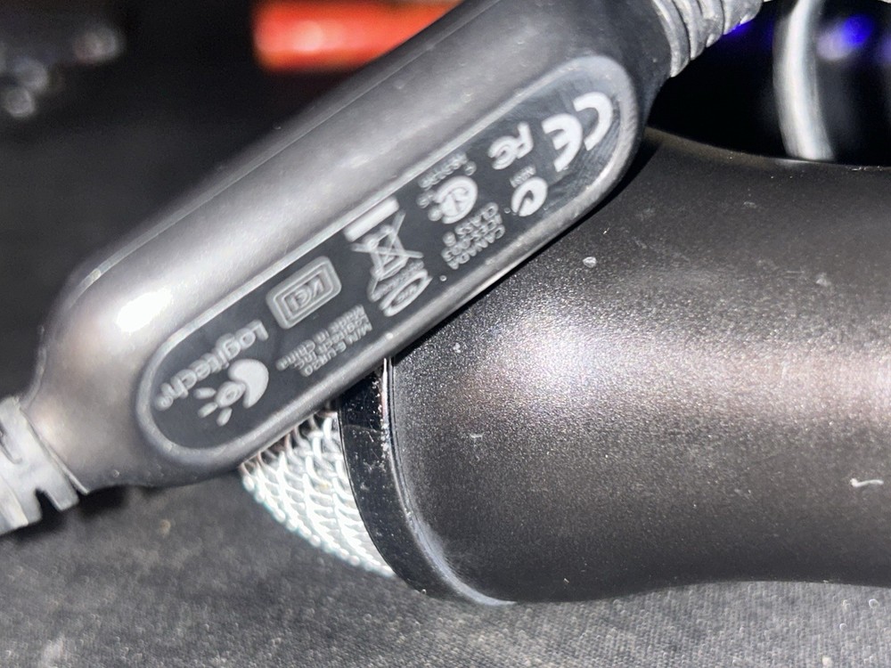 Rock Band USB Microphone Logitech Harmonix Wired Tested Working PS3 PS4 Xbox PC