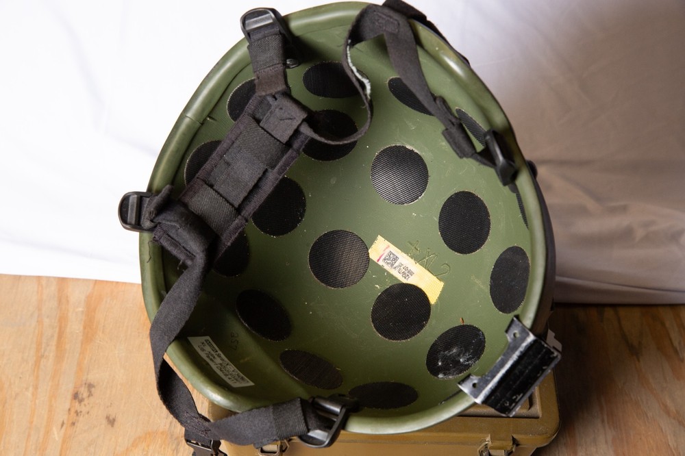 USGI ACH Helmet MSA Black Military Extra Large