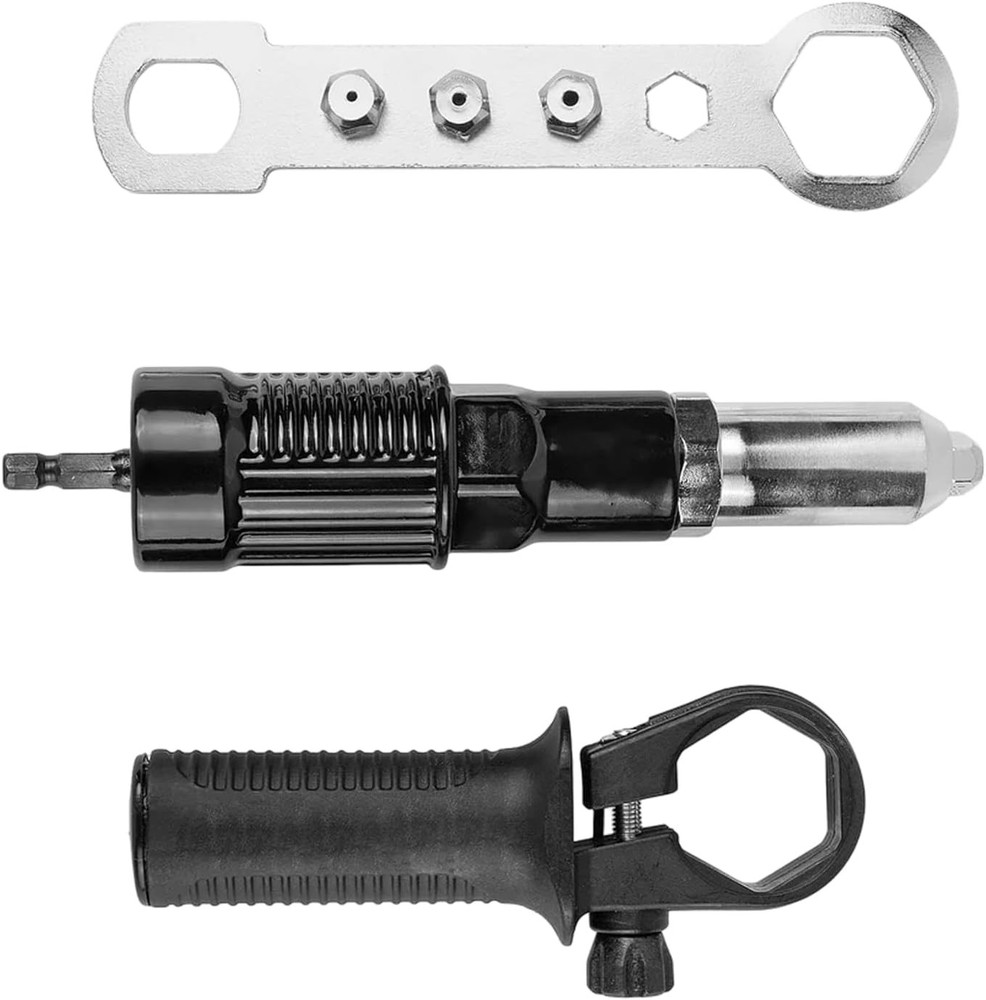 Electric Rivet Nut Gun Riveting Tools, Metal Pop Tool Drill...