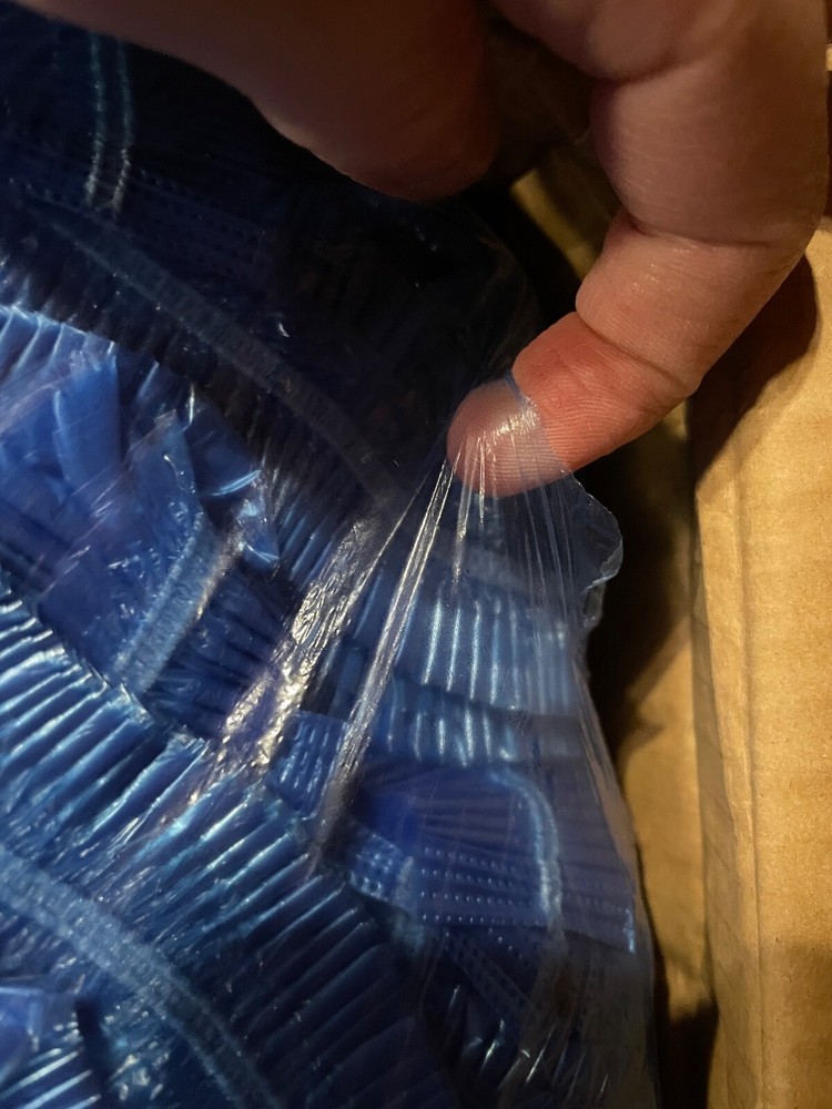 400 Pcs Blue Disposable Pedicure Spa Liners Single-Use Open Box