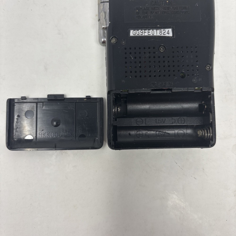 Panasonic RN-404 Black VAS Handheld Microcassette Voice Recorder Tested Works