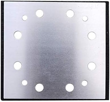 Sander pad backing plate replacement for sheet sander