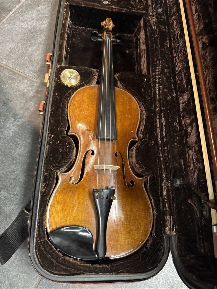 Fine German Violin by Hermann Stark, circa 1920 In Case With BOW