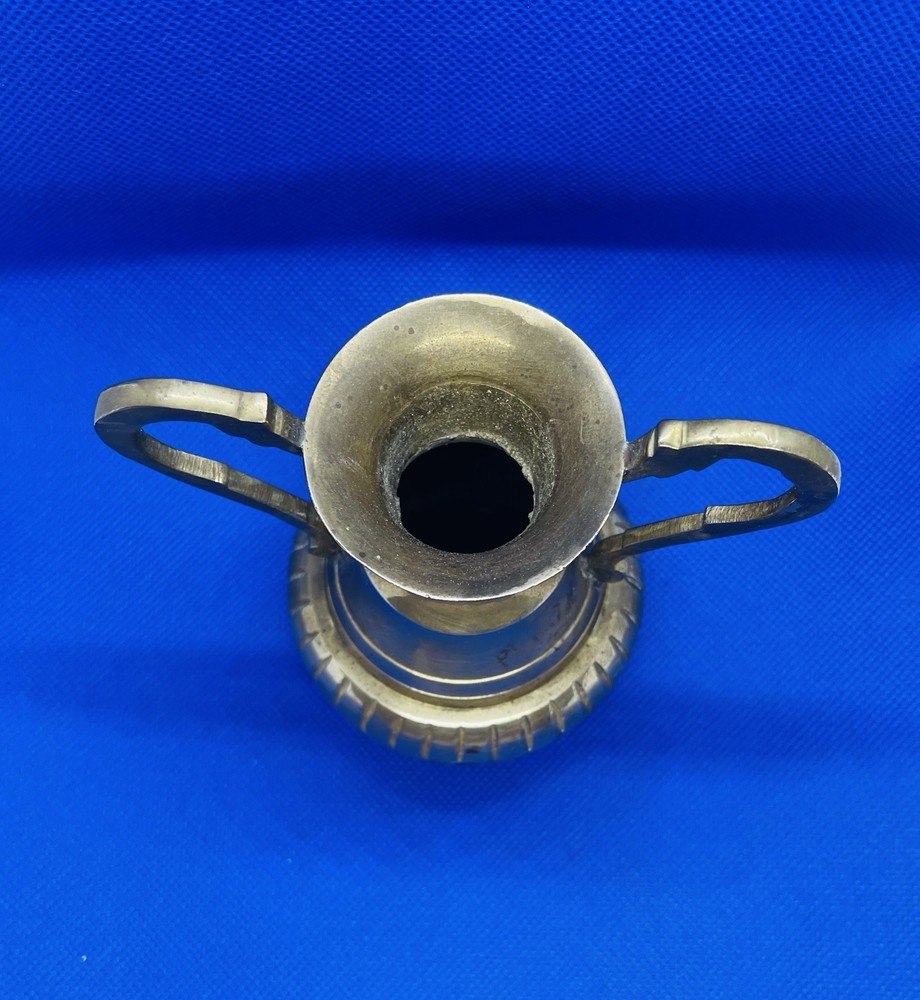 Vintage Small Solid Brass Bud Vase