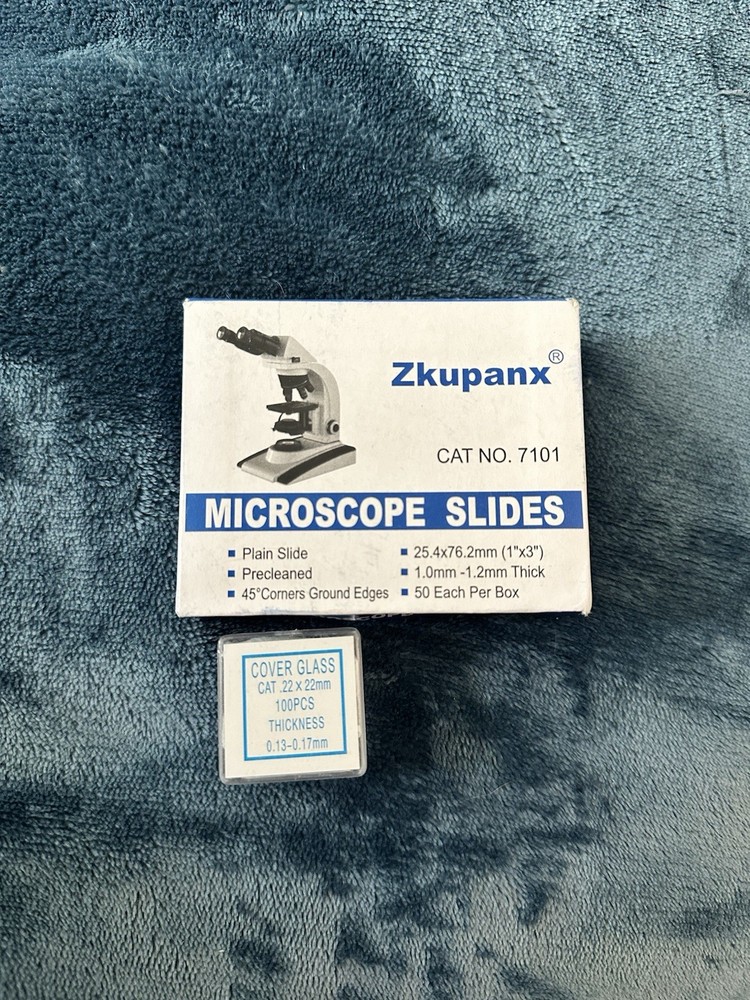 Zkupanx Microscope Slides Lightly Used
