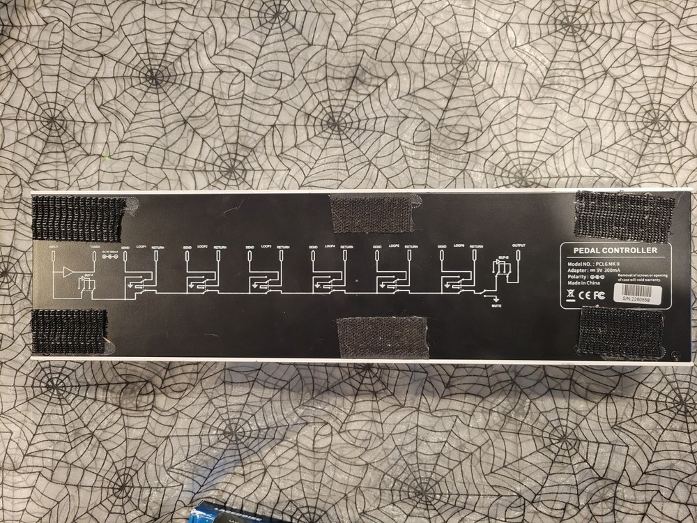 MOOER Guitar Effect Pedal Controller L6 MKII Programmable FX Loop Switcher