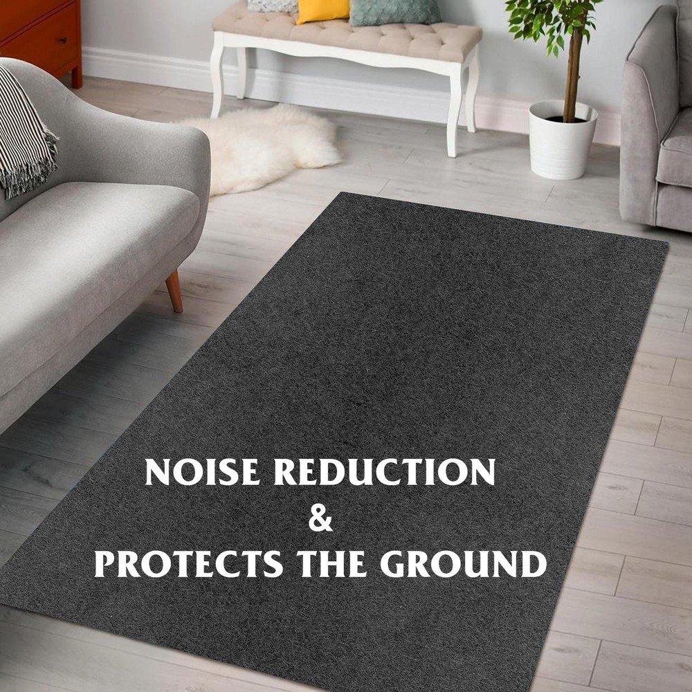Mid Gray Auto Felt Carpet Speaker Floor Padding Upholstery Trunk Liner Replace