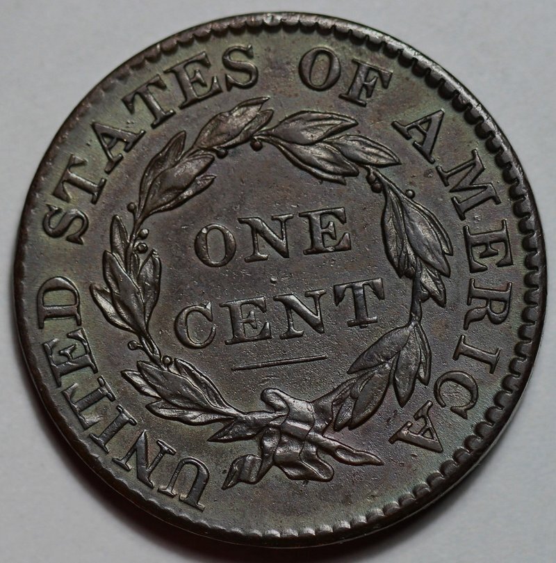 1825 Coronet Head Large Cent - US 1c Copper Coin