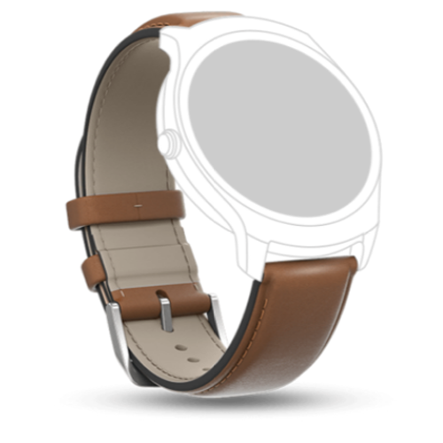 TicWatch C2/C2/E Plus 20mm Standard Genuine Leather Watch Strap