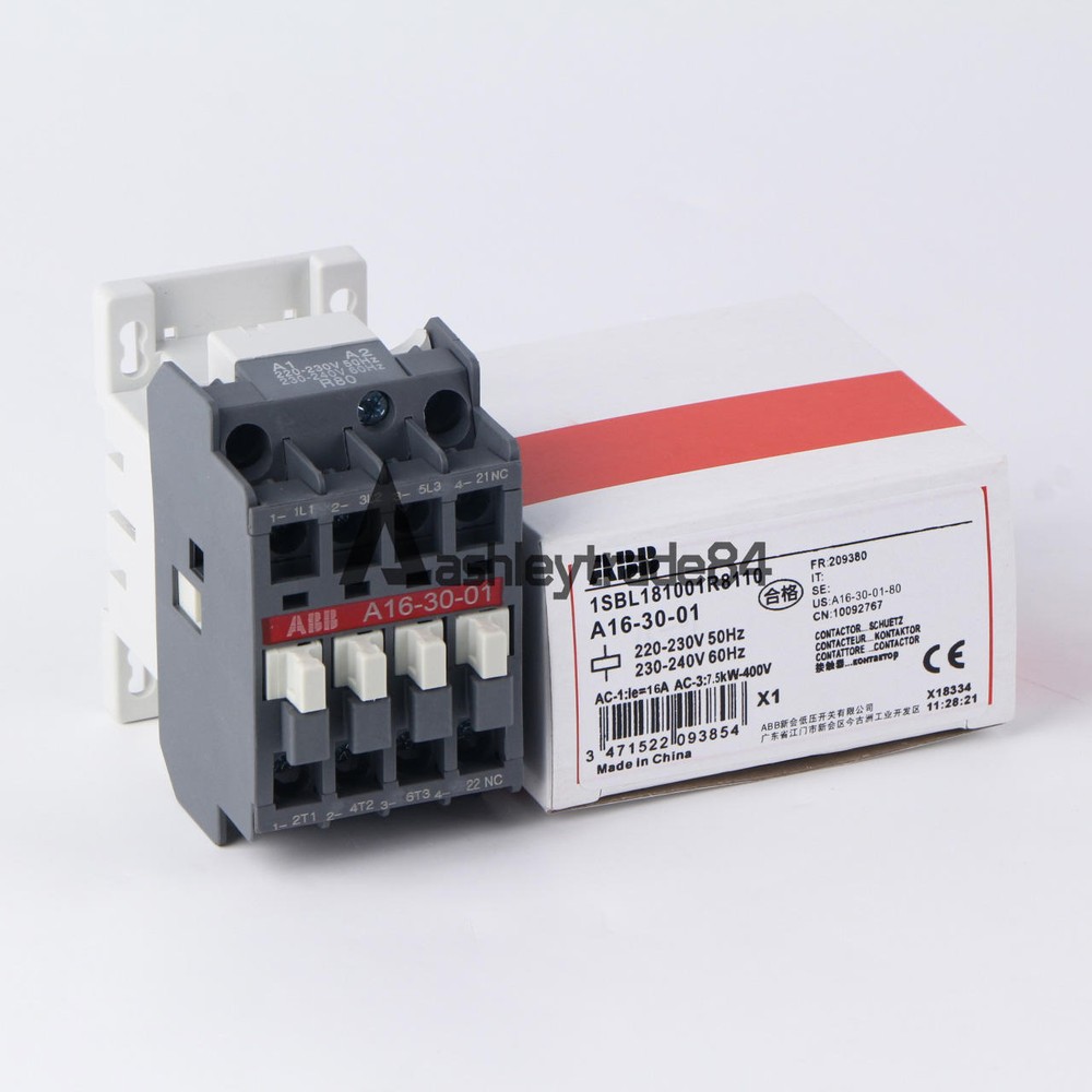 ONE NEW ABB A16-30-01 AC220V