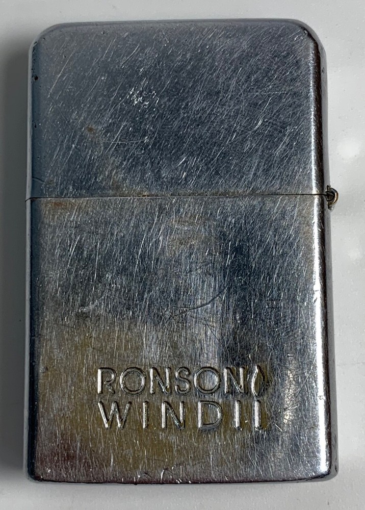 Ronson Wind II Cigarette Lighter Vintage Rare UNTESTED
