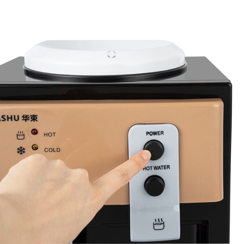 Countertop Water Dispenser Hot Cold Water Cooler Drinking Machine Top Loading