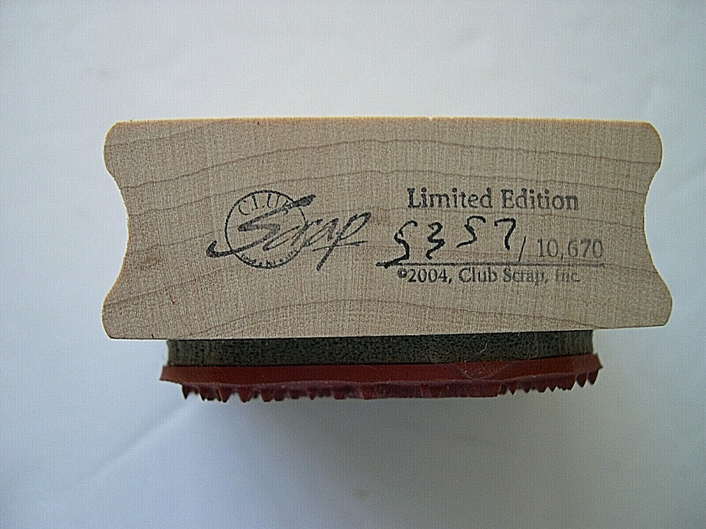 Maple Leaf Rubber Stamp Club Scrap Limited Edition 2004