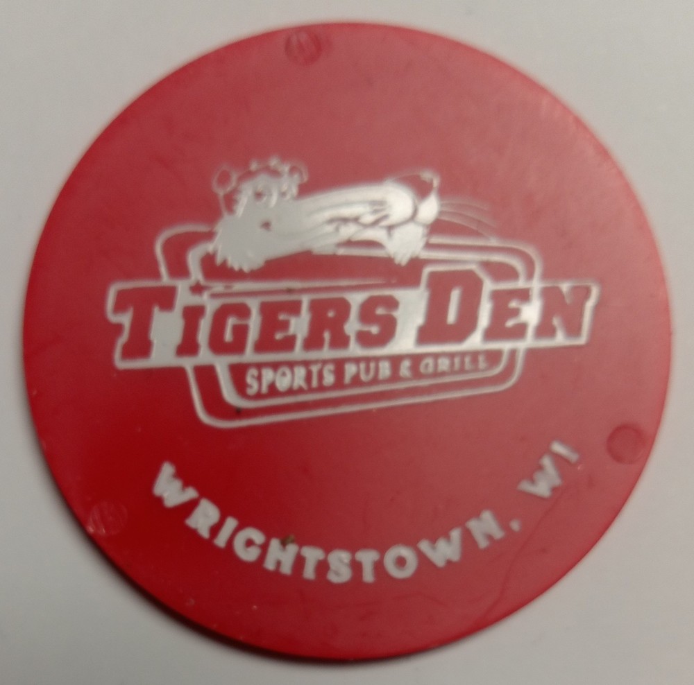 Plastic Trade Token Wrightstown Wisconsin