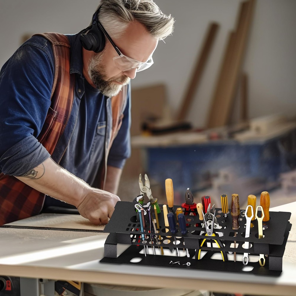 Screwdriver Storage Rack For Desktopscrewdriver Organizer Holderrc Tools Kit Org