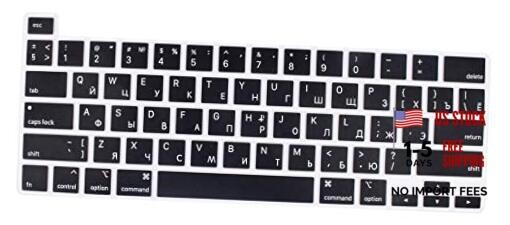 Russian Language Compatible MacBook Pro 16 A2141 Russian Language, Black