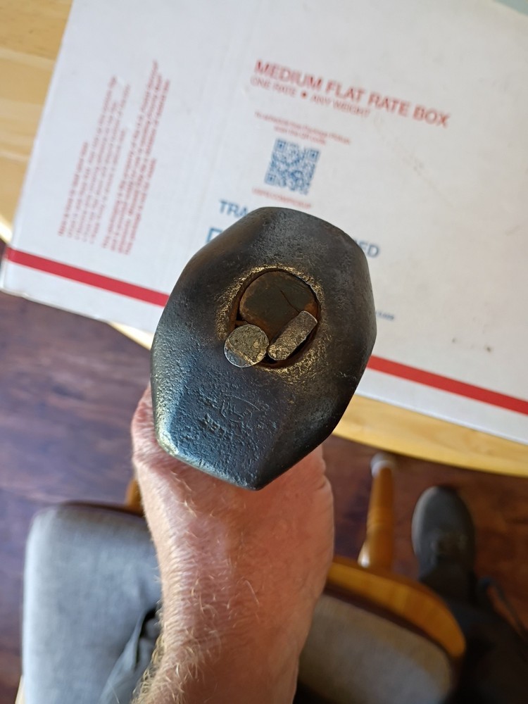 HELLER FARRIER'S CAT HEAD TURNING HAMMER-BLACKSMITH