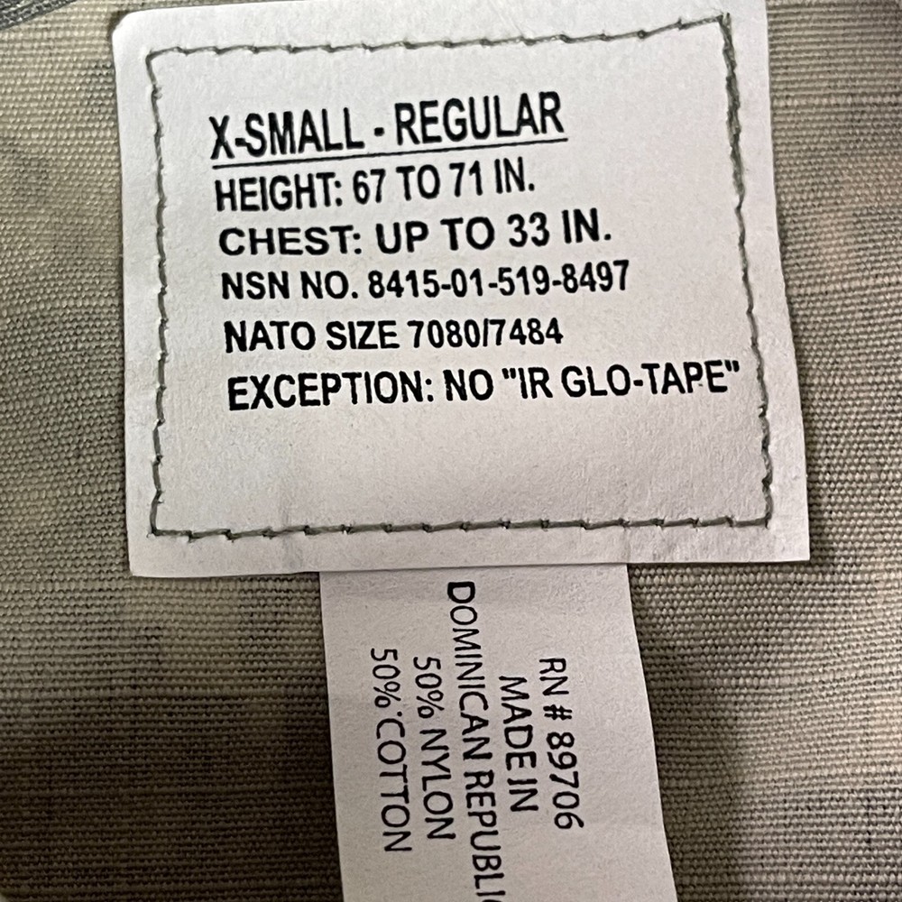 NEW BDU Propper Jacket - ACU Digital Camo - X-Small Regular