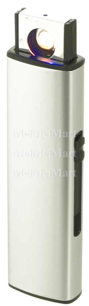 2 Pack USB Rechargeable Windproof Flameless Electric Coil Lighter 06