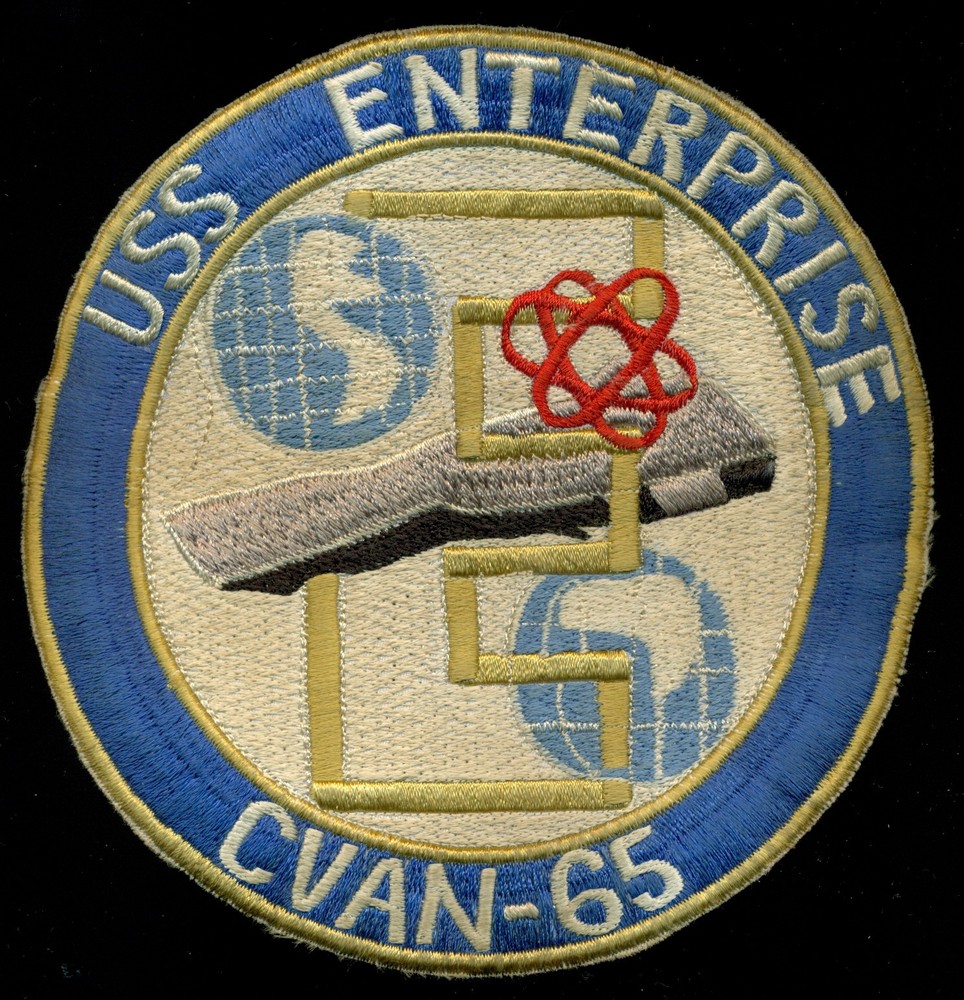 USN USS Enterprise CVAN-65 Patch S-15A