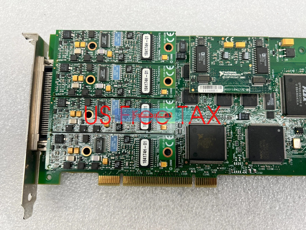 National Instruments PCI-6110 NI DAQ Card 4ch 5MS/sec Simultaneous Analog Input