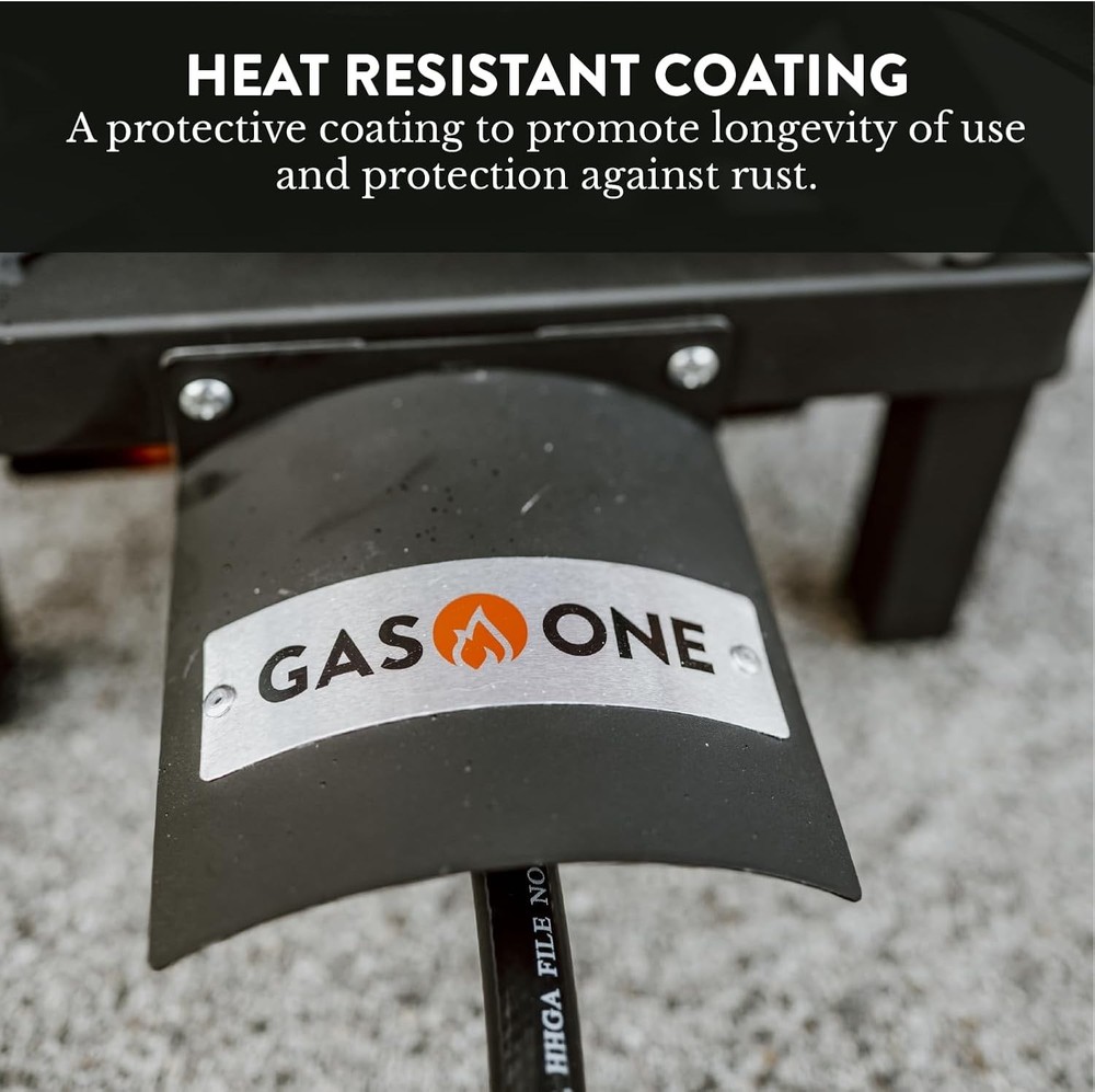 Professional Grade Propane Burner with Adjustable Regulator for Precise Cooking