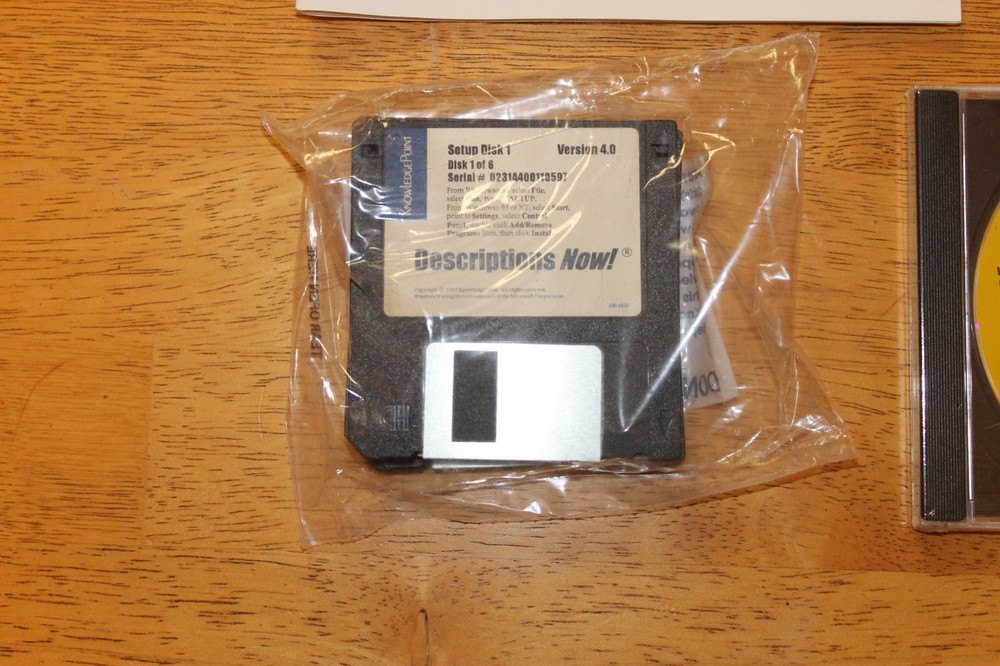 Descriptions Now! 4.0 w/ Manual PC CD Write Effective Job Descriptions !