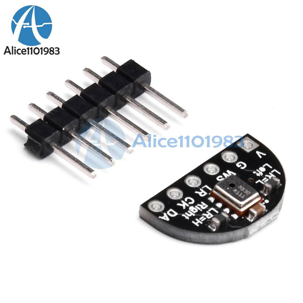 High Sensitivity Single MEMS Microphone Module I2S Digital Output Low Noise