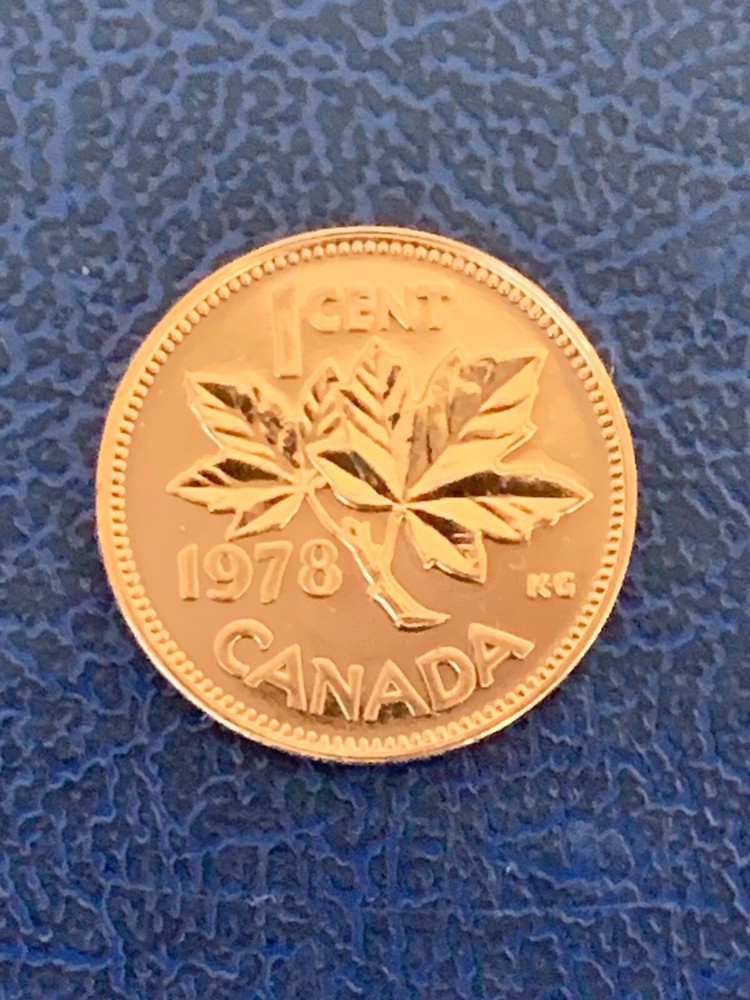 Canada 1 Cent 1978 Specimen Coin-Uncirculated