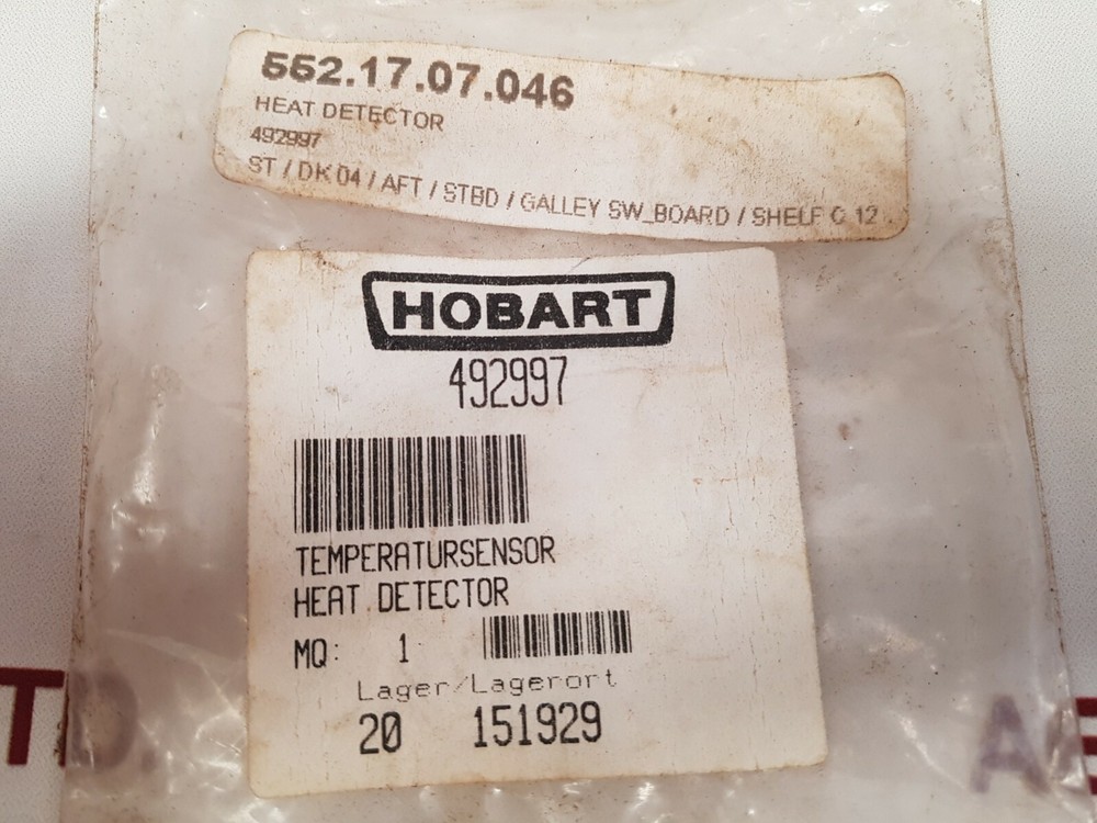 Hobart 492997 temperature sensor