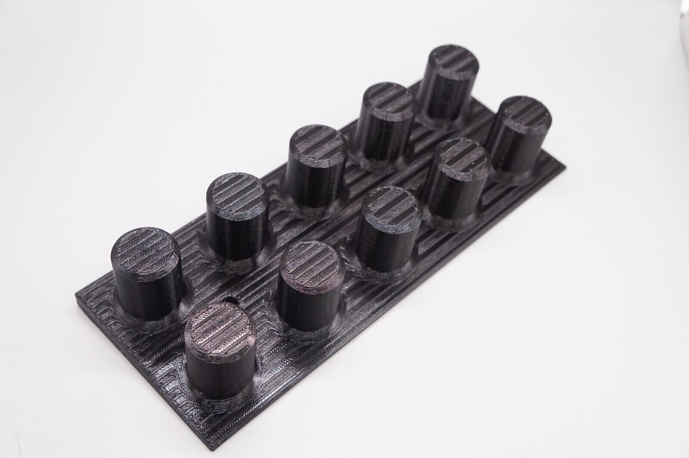 Wall Mounted Storage Organizer Rack for 5C Chuck Holder Lathe Collets