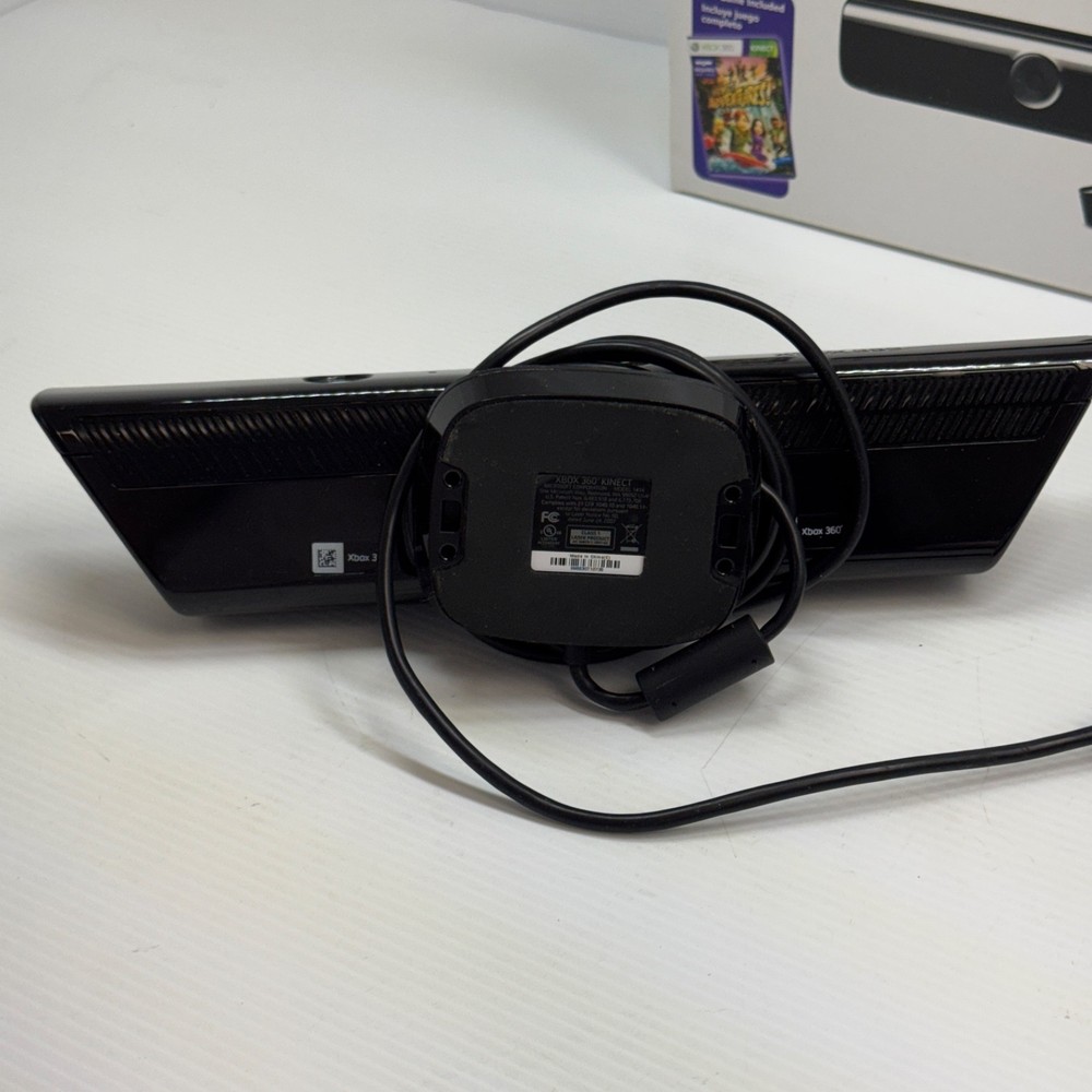 XBOX 360 Kinect Sensor in Open Box + Kinect Adventures game