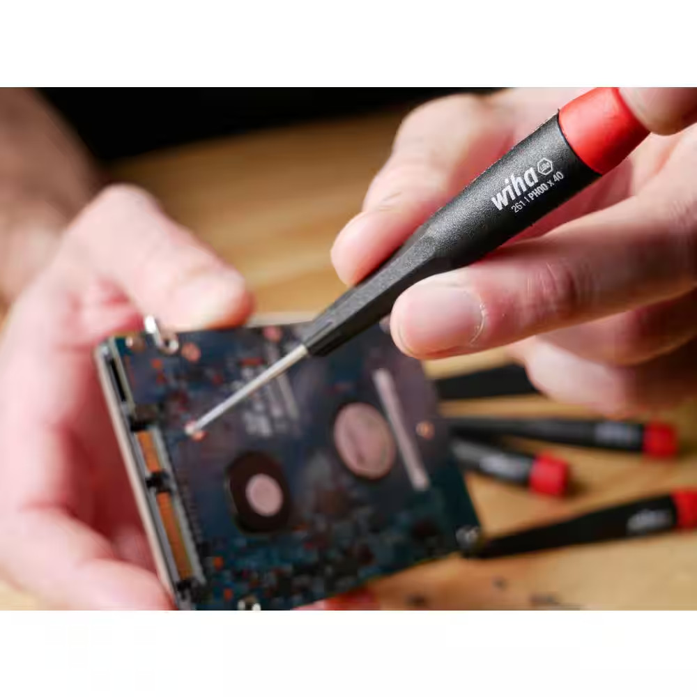 Precision Slotted/Phillips Screwdriver Set (7-Piece)