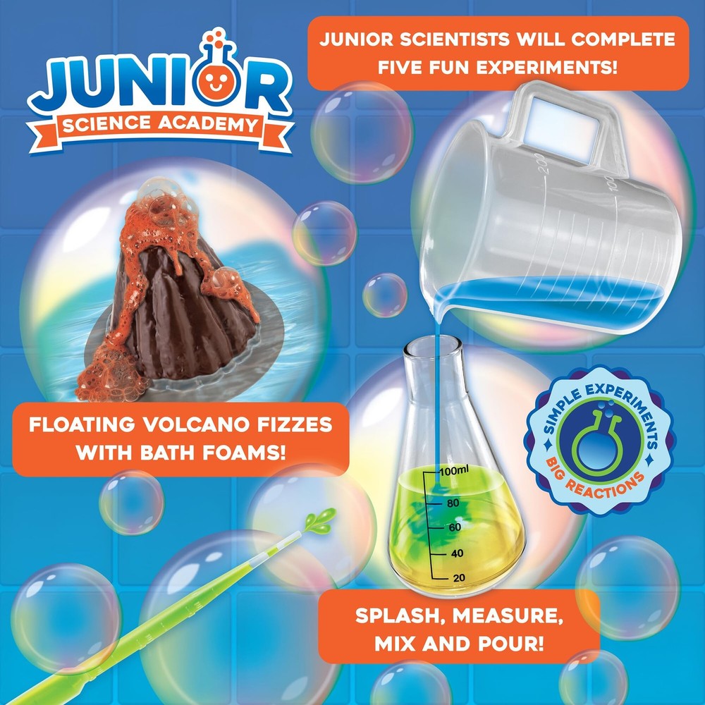 Junior Science Academy: Bath Time– 5 Amazing Beginning Science Experiments fo...