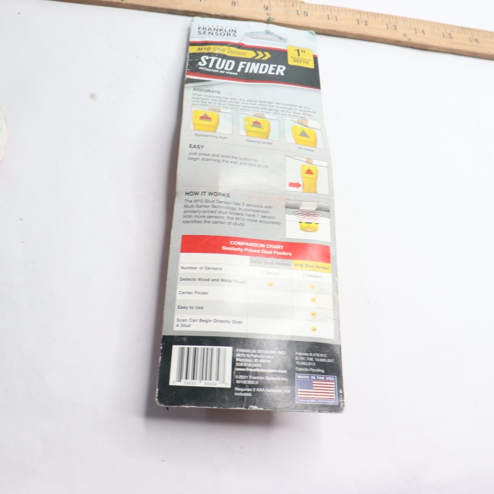 Franklin Sensors Professional Stud Finder M10