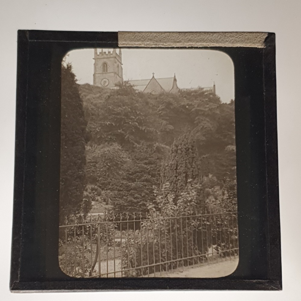 Vintage Magic Lantern Glass Slide Collectable