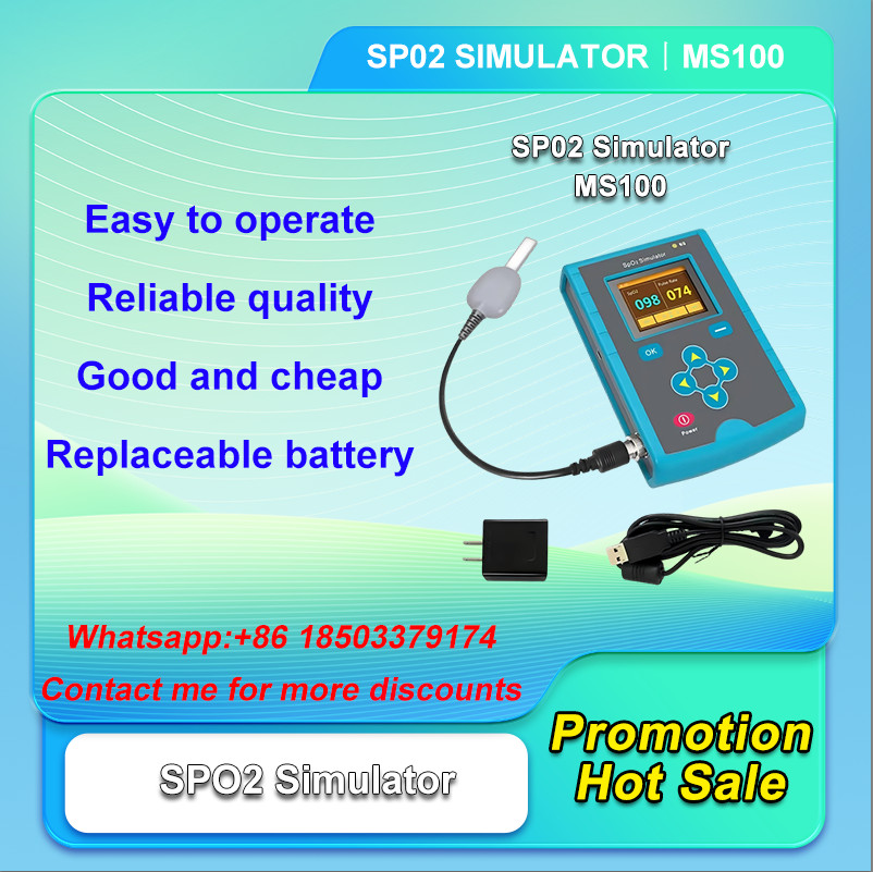 MS100 MS400 SPO2 ECG Simulator Non-Invasive Simulation Simulate Machine