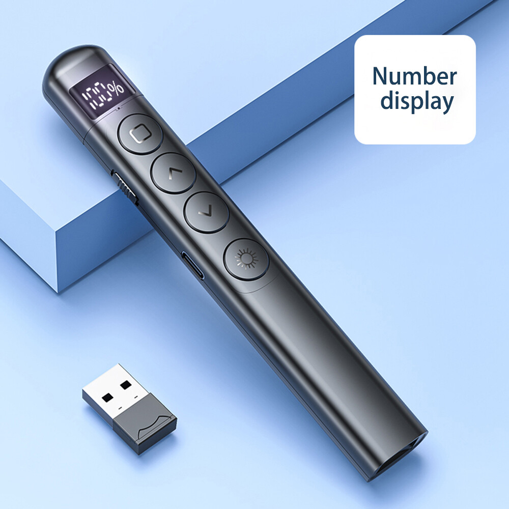 Power point Presentation Remote Wireless USB PPT Presenter Laser Pointer Clicker