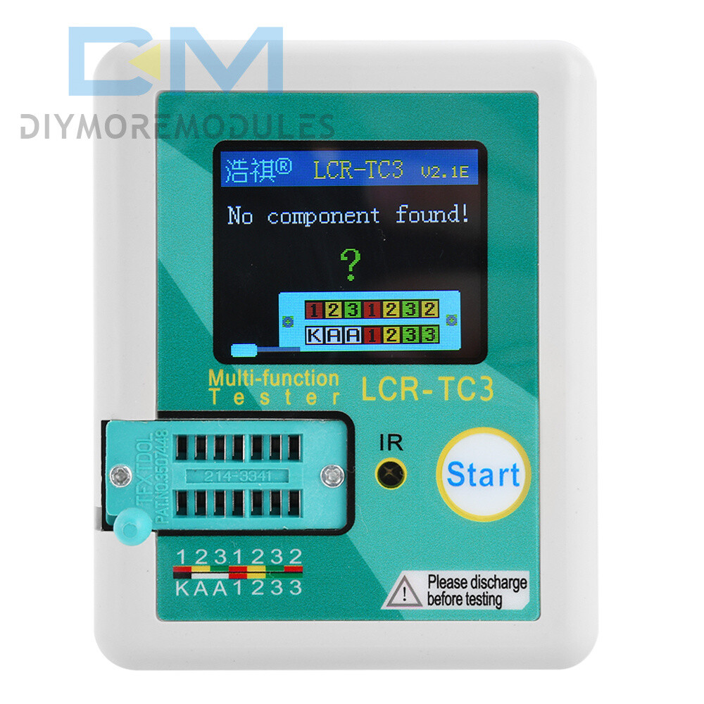 LCR-TC1 Multifunction Transistor Tester Diode Triode Capacitance Meter LCR ESR