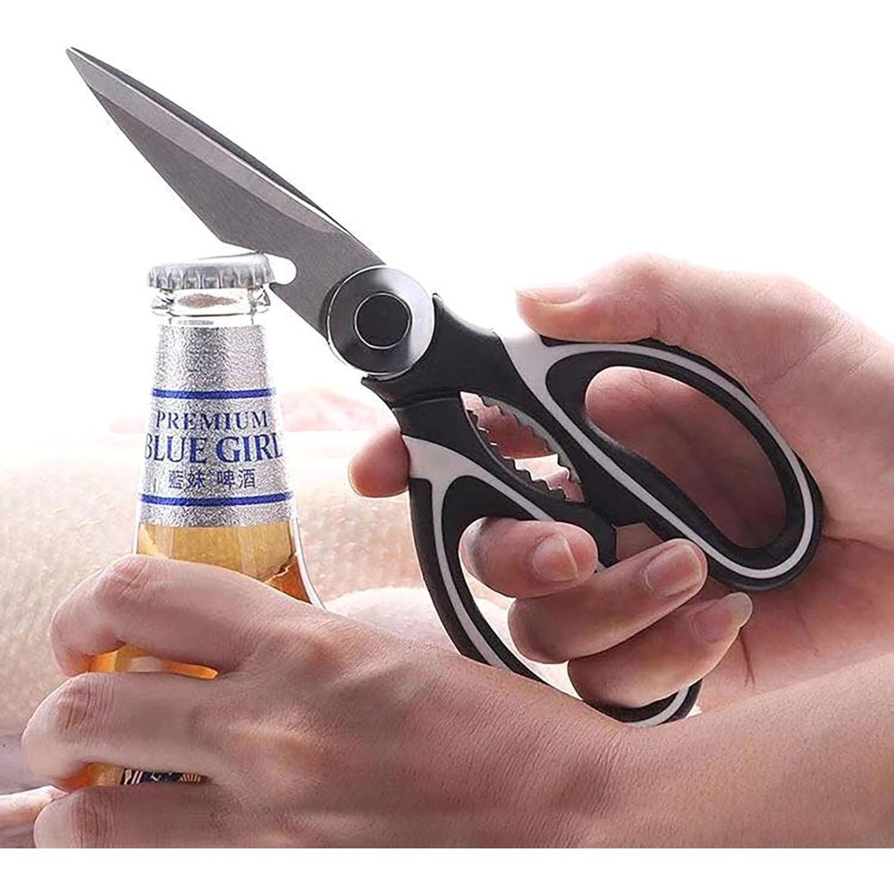 Heavy Duty Kitchen Scissors Multipurpose Sharp Stainless Steel Utility Shears