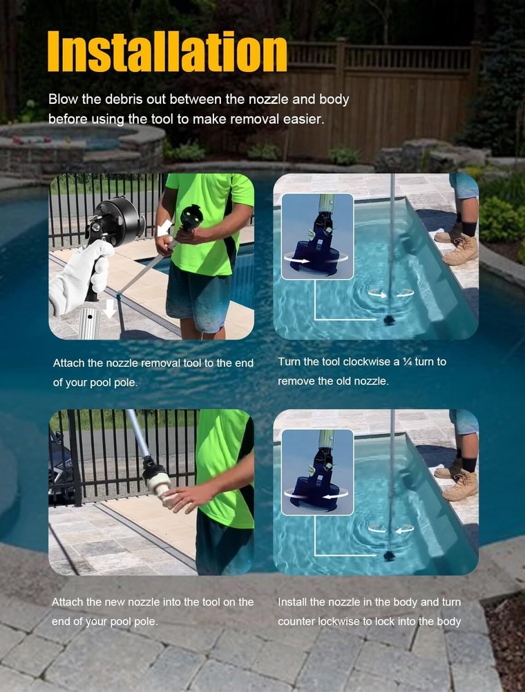 Paramount PCC2000 Replacement Rotating Pop-Up Head for In-Floor System