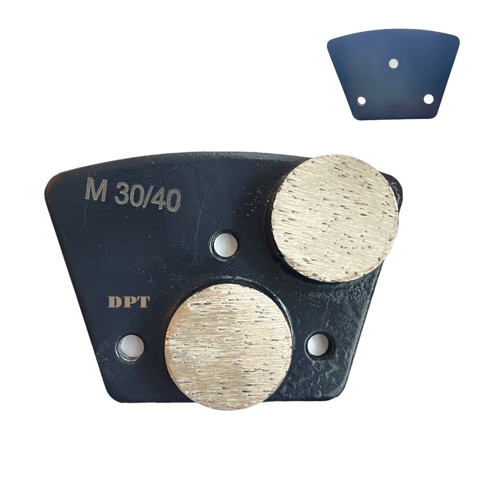 9 Pack Bolt-on Grinders Tooling Grinding Concrete Floor Medium Bond 30 Grit