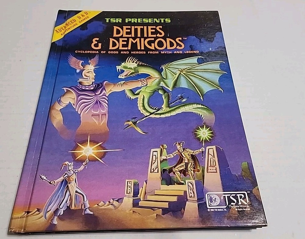 TSR Ad&d Legends & Lore 1980 Book