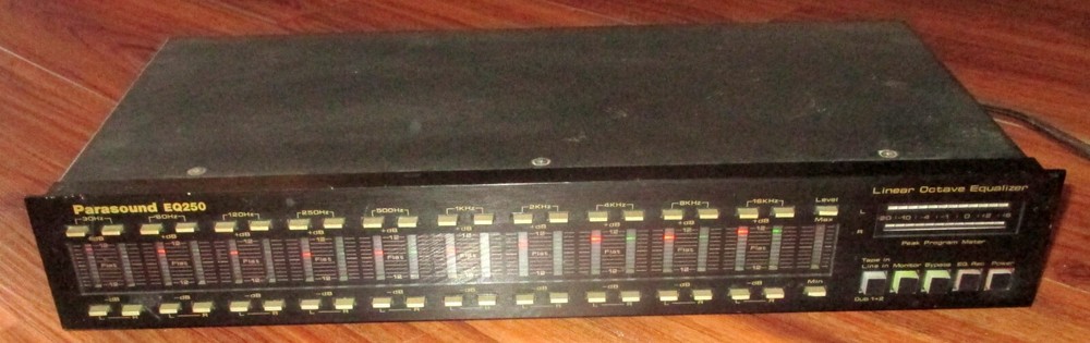 Parasound EQ-250 10-Band Stereo Equalizer