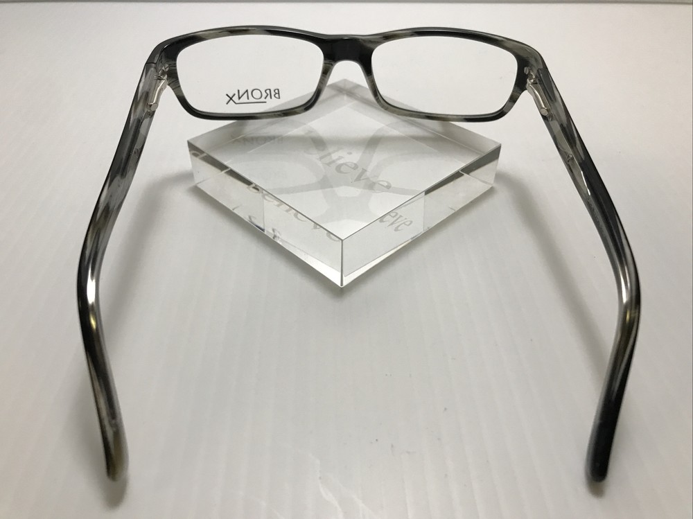 *NEW, BRONX G 53-16-130 Black Eyeglass Frames