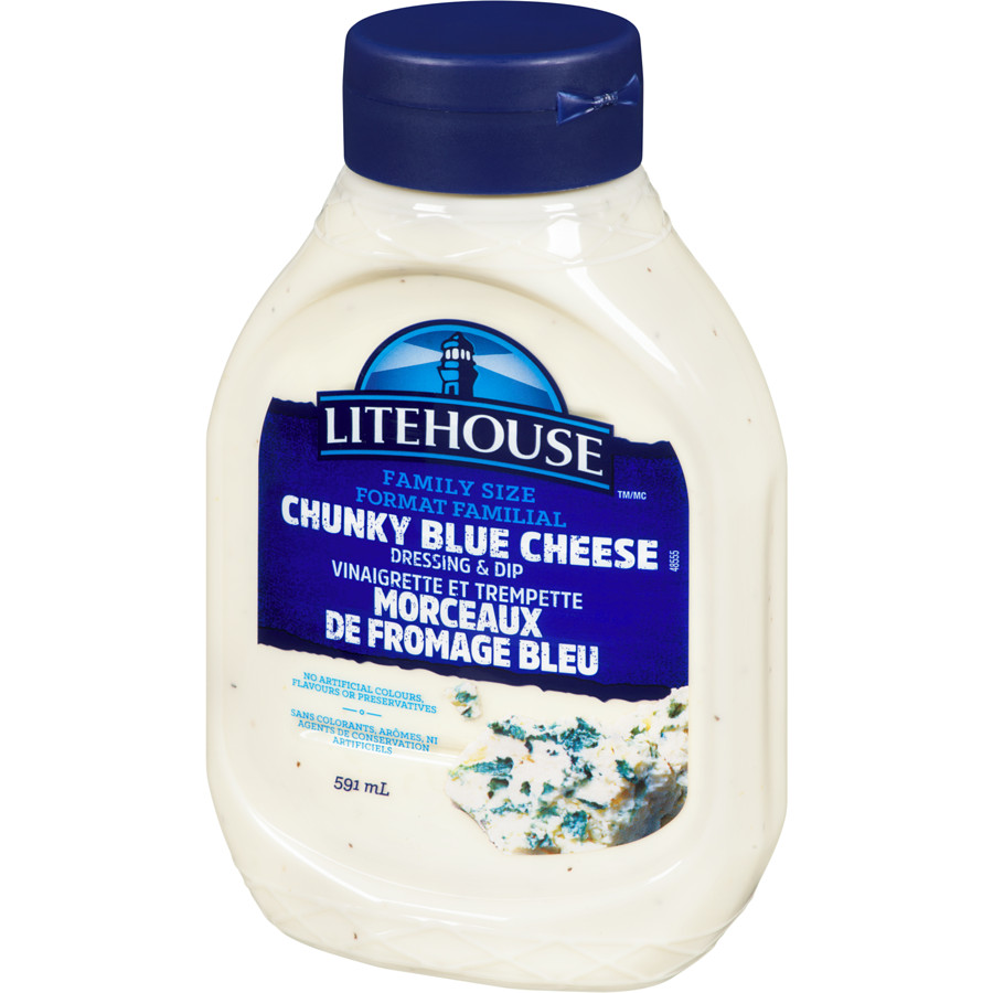 2-Pack Litehouse Chunky Bleu Cheese Dressing Squeeze Bottle